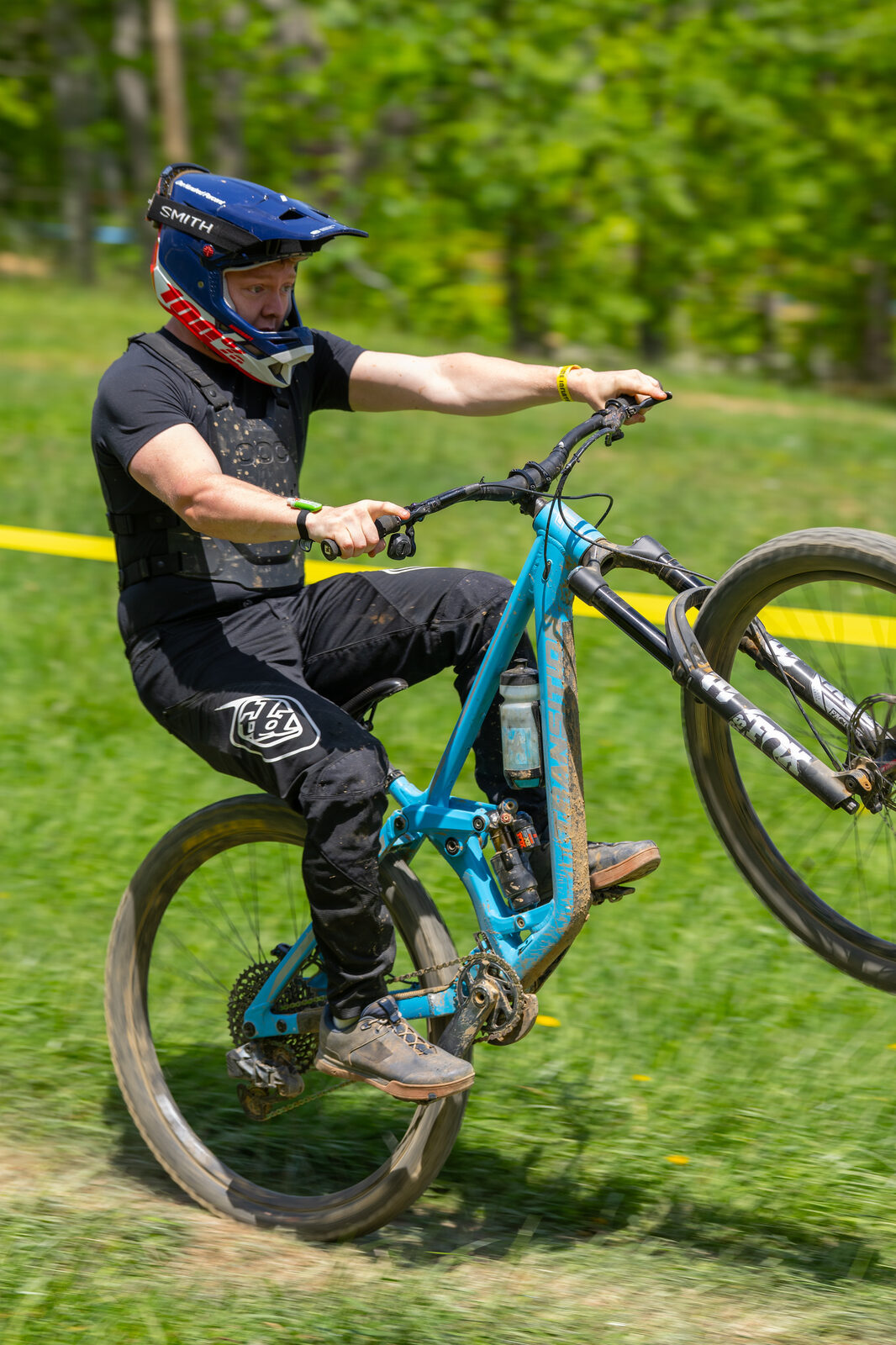 Mountain biking